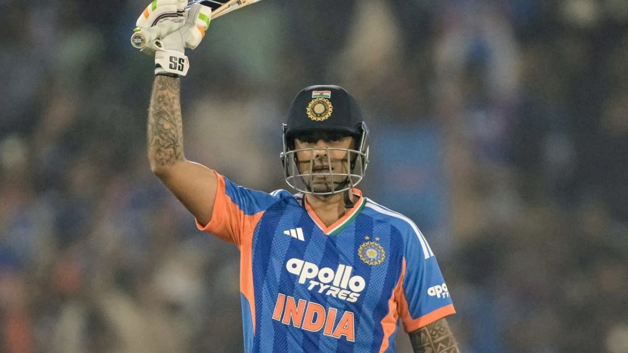 Suryakumar Yadav 3000 T20I runs record