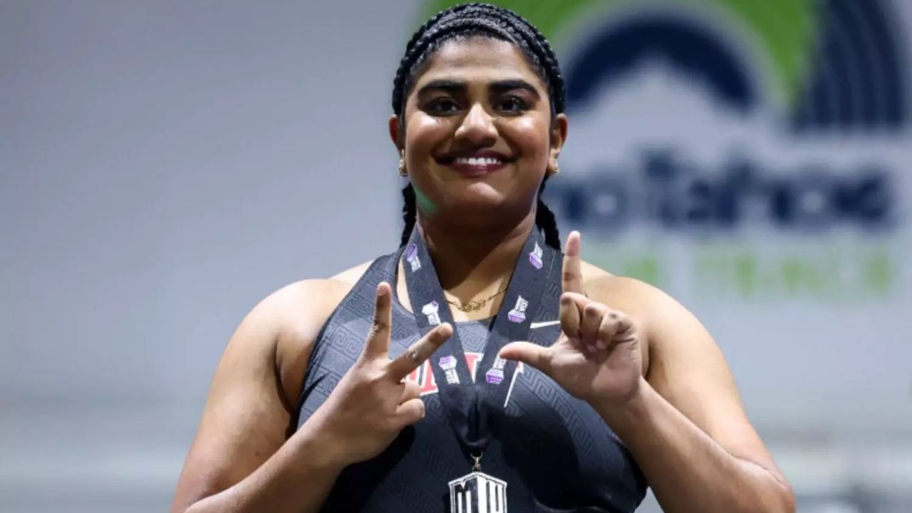 Krishna Jayasankar 17.09m Shot Put Record
