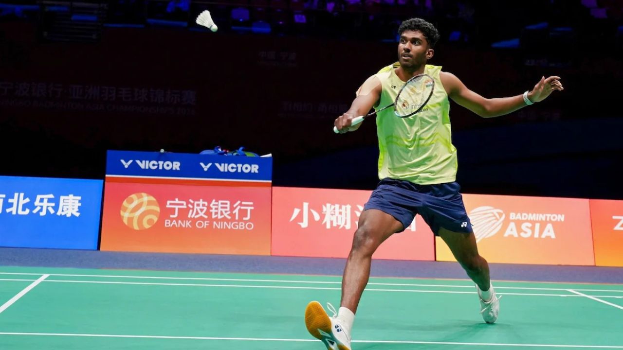 Ayush Shetty Badminton Asia Championship Final