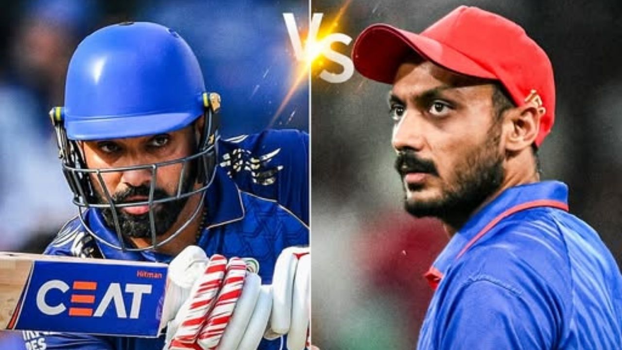Rohit Sharma vs Axar Patel IPL Stats Record