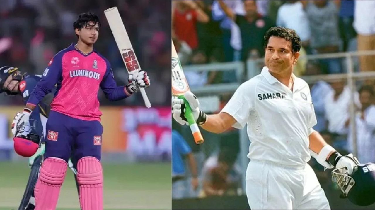 Vaibhav Suryavanshi Sachin record debut