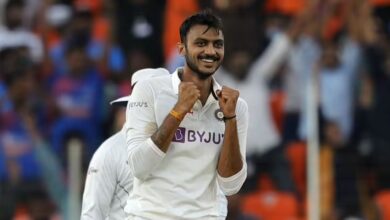 Axar Patel vs England